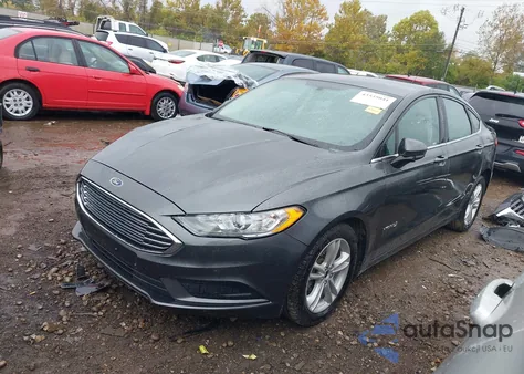 2018 Ford Fusion Hybrid Se from USA, damaged, VIN 3FA6P0LUXJR213369